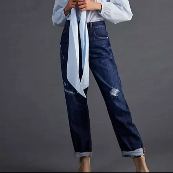 Pilcro The Bow Boyfriend Jeans size 28 - Picture 2 of 8